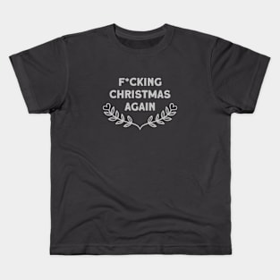 Christmas Again, silver Kids T-Shirt